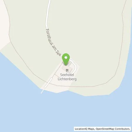 Standortübersicht der Tankstelle Seehotel Lichtenberg in 17258 Feldberger Seenladschaft