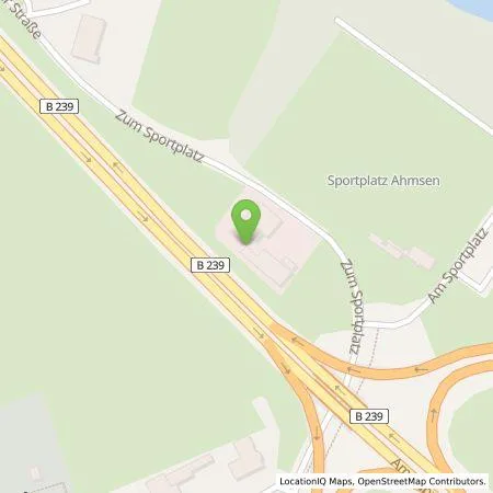 Standortübersicht der Tankstelle Gnizia Kompressoren GmbH in 32107 Bad Salzuflen