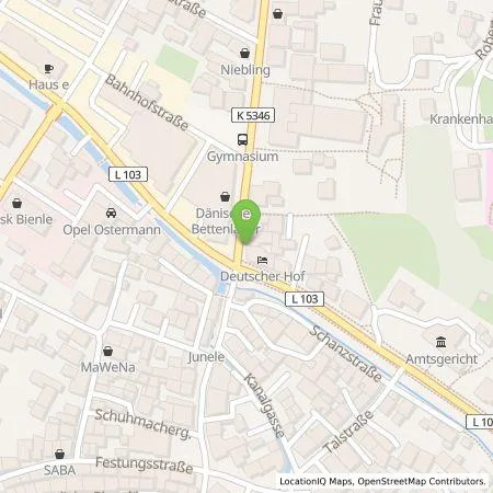 Standortübersicht der Tankstelle Conditoei Café Dees in 77955 Ettenheim