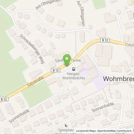 Standortübersicht der Tankstelle deer GmbH in 88145 Hergatz