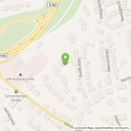 Standortübersicht der Tankstelle ALDI SÜD Immobilienverwaltungs-GmbH & Co. oHG in 78713 Schramberg