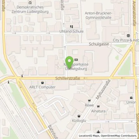 Standortübersicht der Tankstelle SWLB Mobilität GmbH in 71638 Ludwigsburg