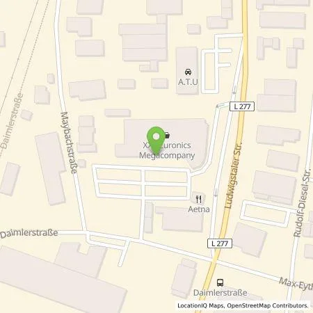 Standortübersicht der Tankstelle EnBW mobility+ AG und Co.KG in 78532 Tuttlingen