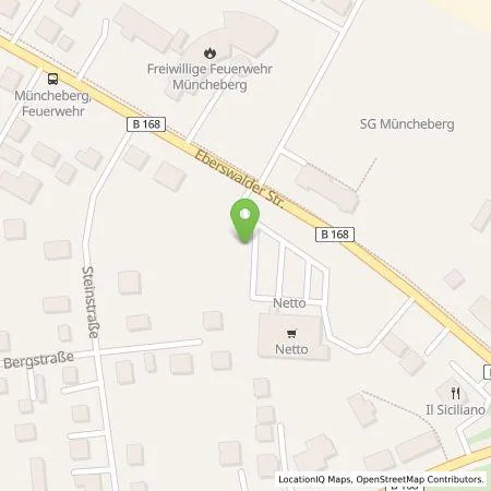 Standortübersicht der Tankstelle Vattenfall Smarter Living GmbH in 15374 Müncheberg