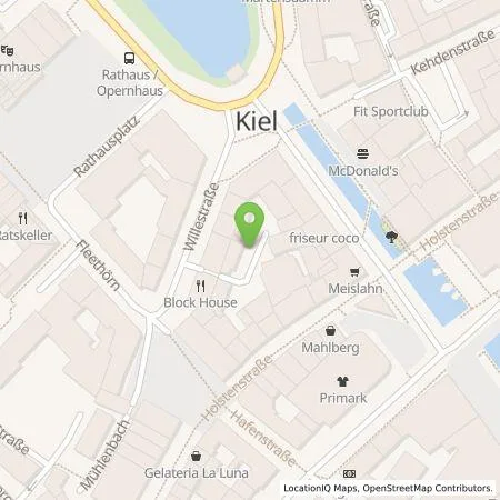 Standortübersicht der Tankstelle Wattif Europe GmbH in 24103 Kiel