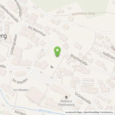 Standortübersicht der Tankstelle Mark-E Aktiengesellschaft in 58840 Plettenberg