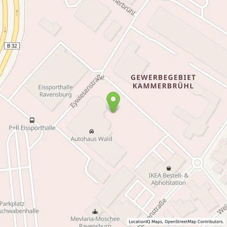 Standortübersicht der Tankstelle Jöchle Mobility GmbH in 88212 Ravensburg