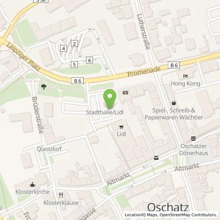 Standortübersicht der Tankstelle Wattif Europe GmbH in 04758 Oschatz