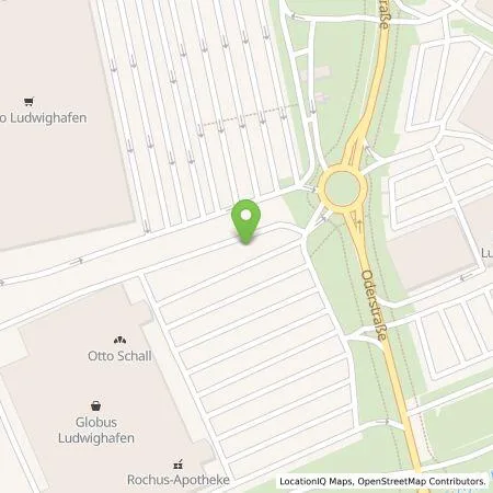 Standortübersicht der Tankstelle EnBW mobility+ AG und Co.KG in 67071 Ludwigshafen am Rhein