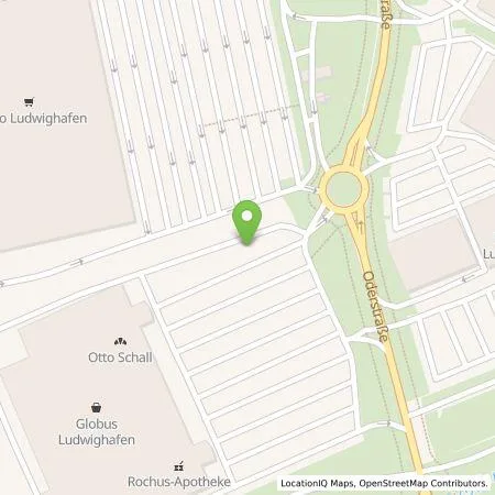 Standortübersicht der Tankstelle EnBW mobility+ AG und Co.KG in 67071 Ludwigshafen am Rhein