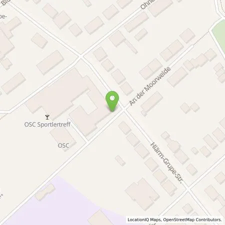 Standortübersicht der Tankstelle Q1 Energie AG in 49080 Osnabrück