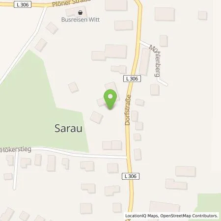 Standortübersicht der Tankstelle HanseWerk AG in 23719 Glasau