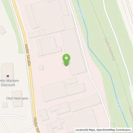 Standortübersicht der Tankstelle Deutsche Primärenergie GmbH in 95145 Oberkotzau