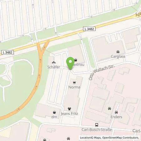 Standortübersicht der Tankstelle EnBW mobility+ AG und Co.KG in 65203 Wiesbaden