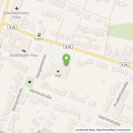Standortübersicht der Tankstelle ALDI Nord Deutschland Stiftung & Co. KG in 59269 Beckum