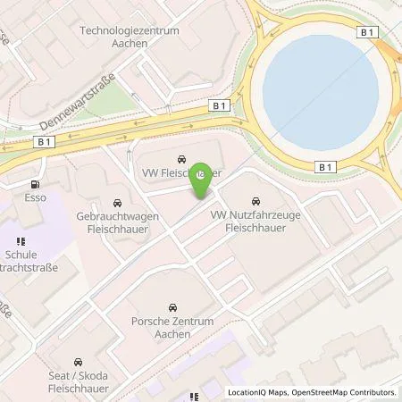 Standortübersicht der Tankstelle Rheinenergie AG in 52068 Aachen