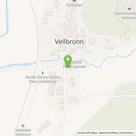 Standortübersicht der Tankstelle Landhaus Sponsel-Regus GmbH in 91332 Heiligenstadt i.OFr.