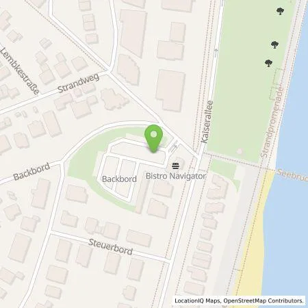 Standortübersicht der Tankstelle Stadtwerke Lübeck Energie GmbH in 23570 Lübeck