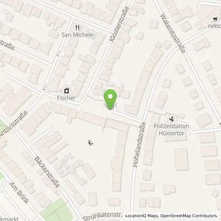 Standortübersicht der Tankstelle Stadtwerke Lübeck Energie GmbH in 23564 Lübeck