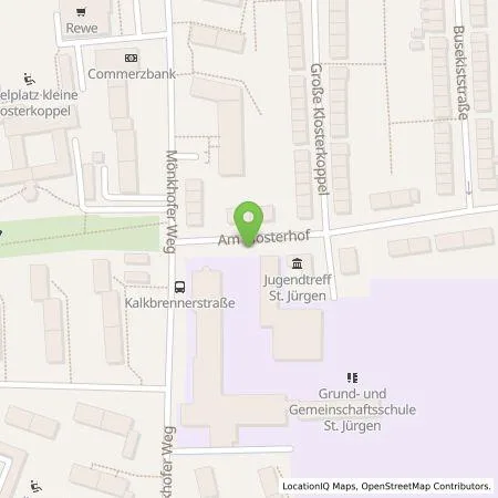 Standortübersicht der Tankstelle Stadtwerke Lübeck Energie GmbH in 23562 Lübeck