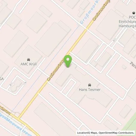 Standortübersicht der Tankstelle STERNPARTNER SE + Co.KG in 21079 Hamburg