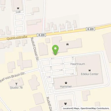 Standortübersicht der Tankstelle STERNPARTNER SE + Co.KG in 29664 Walsrode