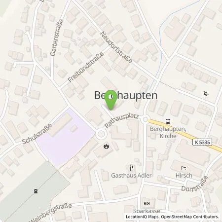 Standortübersicht der Tankstelle Elektrizitätswerk Mittelbaden AG & Co. KG in 77791 Berghaupten