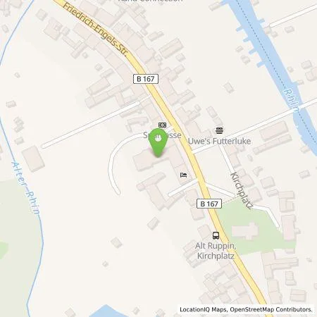 Standortübersicht der Tankstelle Sopho Neuruppin GmbH in 16827 Alt Ruppin