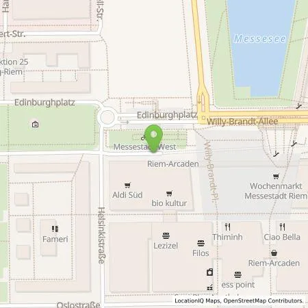 Standortübersicht der Tankstelle Tesla Germany GmbH in 81829 München