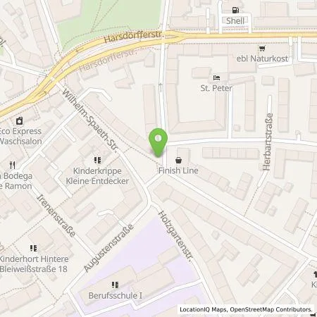 Standortübersicht der Tankstelle N-ERGIE Aktiengesellschaft in 90478 Nürnberg