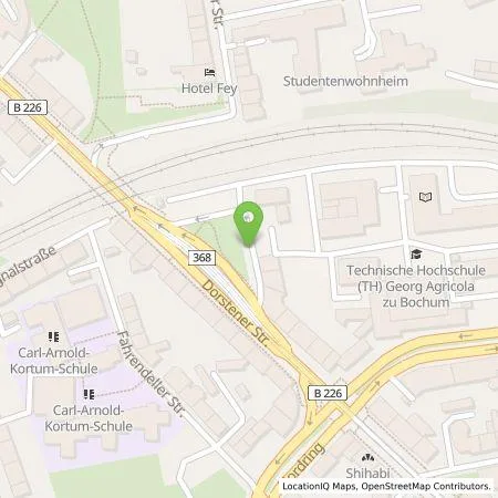 Standortübersicht der Tankstelle HOCHTIEF Ladepartner GmbH in 44787 Bochum