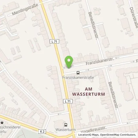 Standortübersicht der Tankstelle HOCHTIEF Ladepartner GmbH in 41063 Mönchengladbach