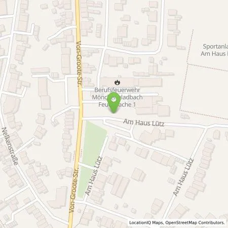 Standortübersicht der Tankstelle NEW Niederrhein Energie und Wasser GmbH in 41066 Mönchengladbach