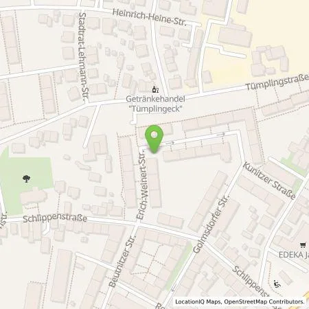 Standortübersicht der Tankstelle Stadtwerke Energie Jena-Pößneck GmbH in 07749 Jena