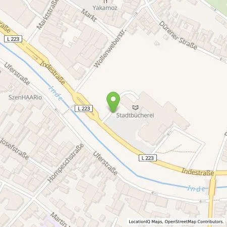 Standortübersicht der Tankstelle EWV Energie- und Wasser-Versorgung GmbH in 52249 Eschweiler