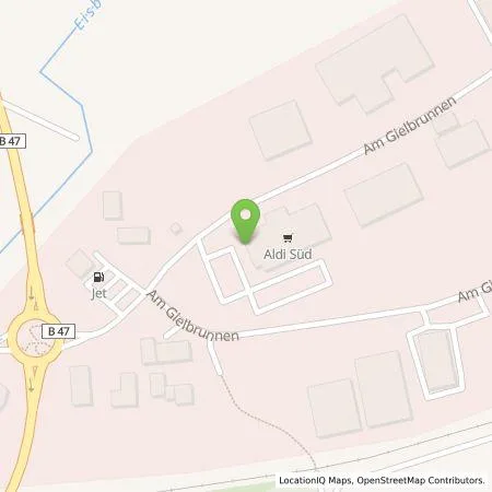 Standortübersicht der Tankstelle ALDI SÜD Immobilienverwaltungs-GmbH & Co. oHG in 67304 Eisenberg (Pfalz)