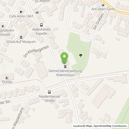 Standortübersicht der Tankstelle EWV Energie- und Wasser-Versorgung GmbH in 52457 Aldenhoven