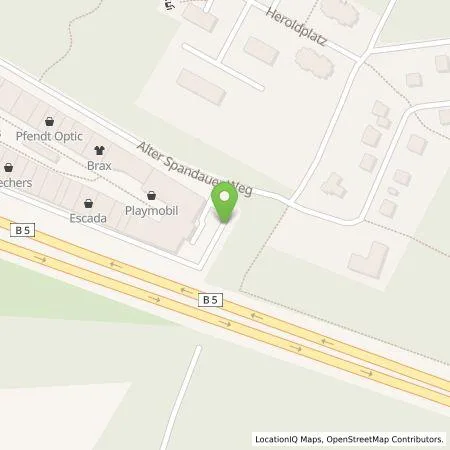 Standortübersicht der Tankstelle Lauckner Elstal Kirschblütenweg GbR in 14641 Wustermark