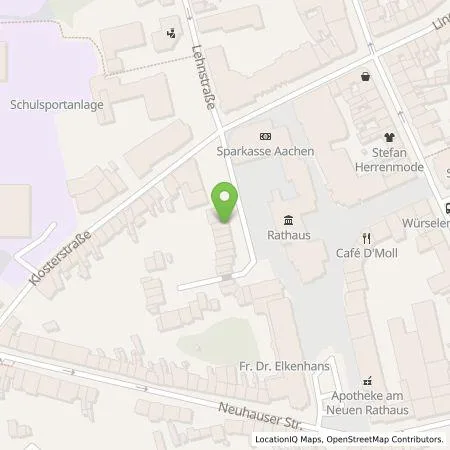 Standortübersicht der Tankstelle EWV Energie- und Wasser-Versorgung GmbH in 52146 Würselen