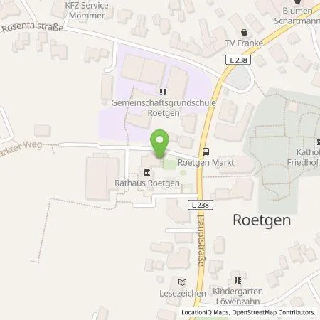 Standortübersicht der Tankstelle EWV Energie- und Wasser-Versorgung GmbH in 52159 Roetgen