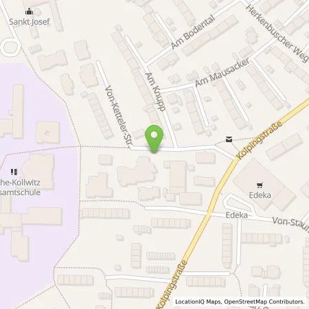 Standortübersicht der Tankstelle NEW Niederrhein Energie und Wasser GmbH in 41515 Grevenbroich