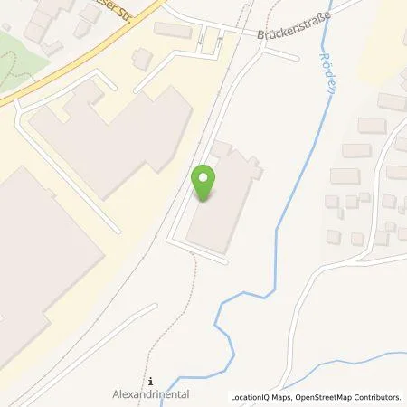 Standortübersicht der Tankstelle Stadtwerke Rödental in 96472 Rödental