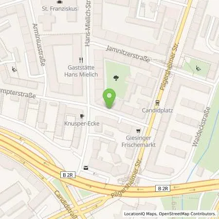 Standortübersicht der Tankstelle SWM Versorgungs GmbH in 81543 München