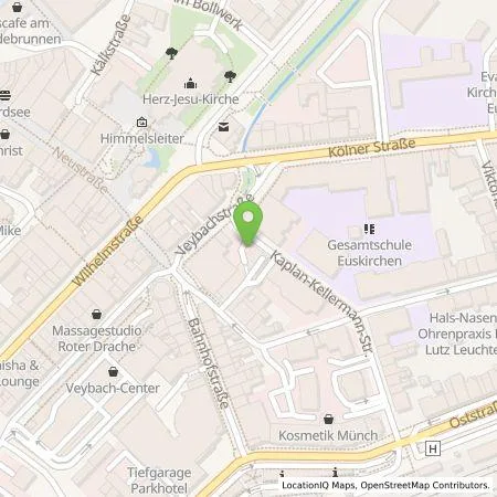 Standortübersicht der Tankstelle e-regio GmbH & Co. KG in 53879 Euskirchen