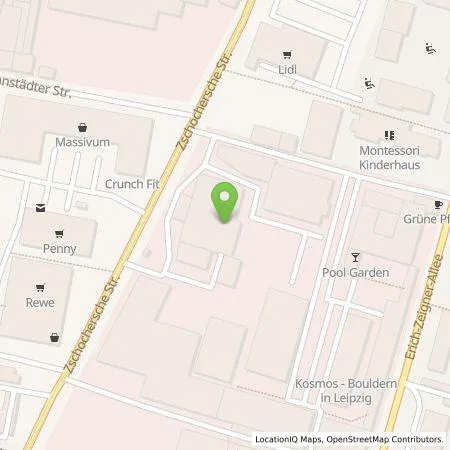 Standortübersicht der Tankstelle Rink GmbH in 04229 Leipzig