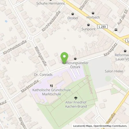 Standortübersicht der Tankstelle STAWAG - Stadt- und Städteregionswerke Aachen AG in 52078 Aachen