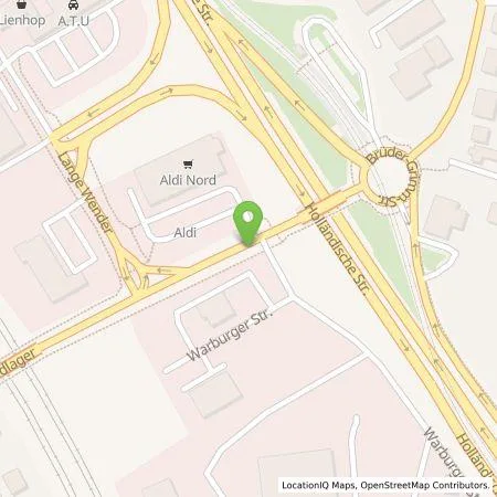 Standortübersicht der Tankstelle ALDI Nord Deutschland Stiftung & Co. KG in 34246 Vellmar
