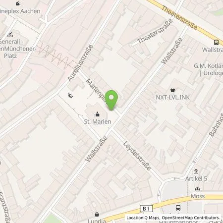 Standortübersicht der Tankstelle STAWAG - Stadt- und Städteregionswerke Aachen AG in 52064 Aachen