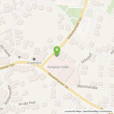 Standortübersicht der Tankstelle nvb smart GmbH in 49843 Uelsen