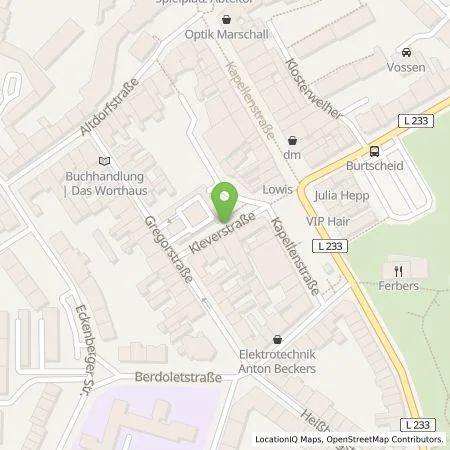 Standortübersicht der Tankstelle STAWAG - Stadt- und Städteregionswerke Aachen AG in 52066 Aachen